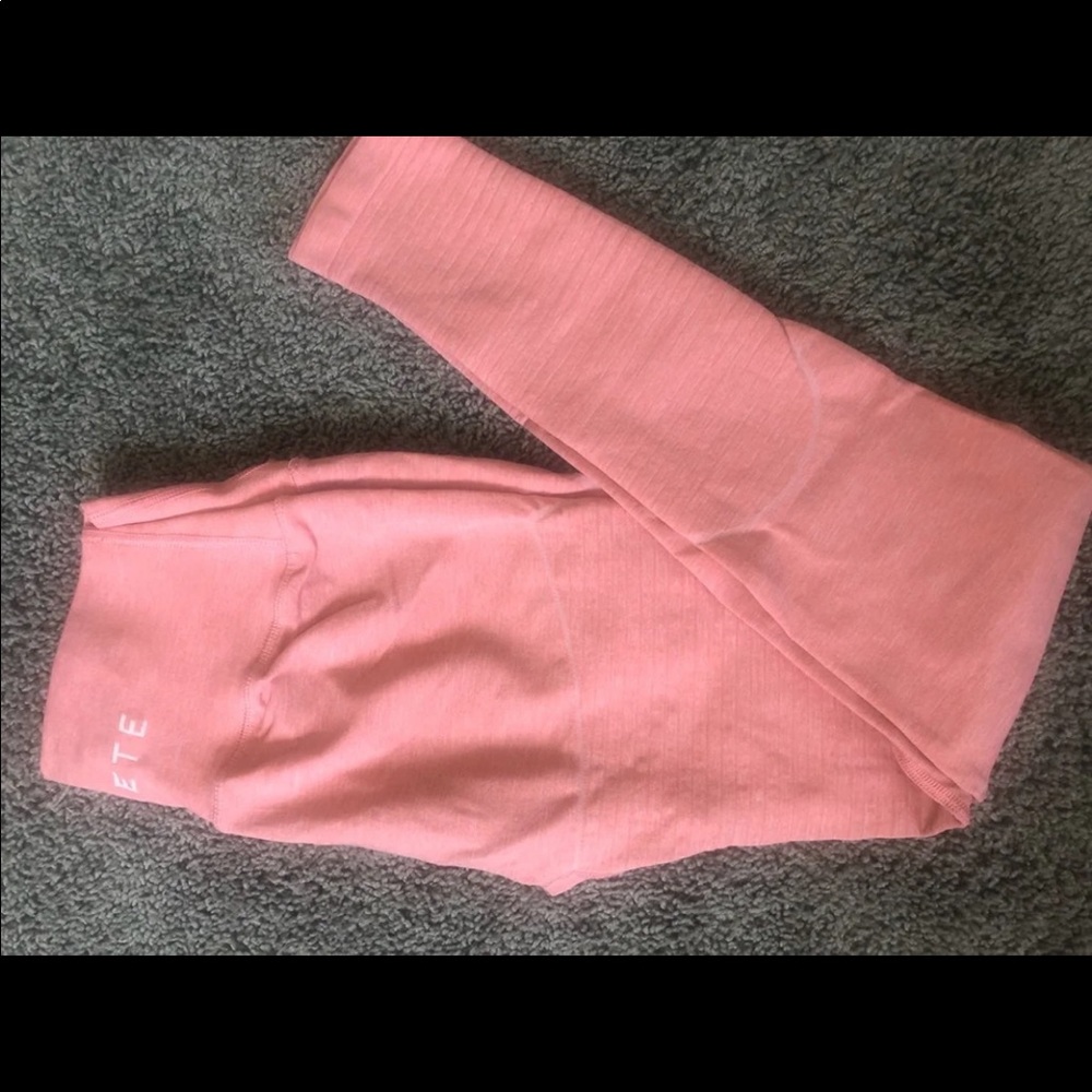 Rare alphalete pink revival Leggings